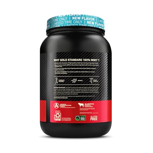 Optimum Nutrition Gold Standard 100% Whey Protein Powder, Extreme Milk Chocolate, 5 Pound (Packaging May Vary)