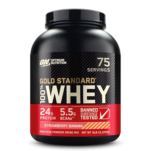 Optimum Nutrition Gold Standard 100% Whey Protein Powder, Extreme Milk Chocolate, 5 Pound (Packaging May Vary)