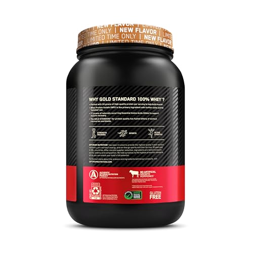 Optimum Nutrition Gold Standard 100% Whey Protein Powder, Extreme Milk Chocolate, 5 Pound (Packaging May Vary)