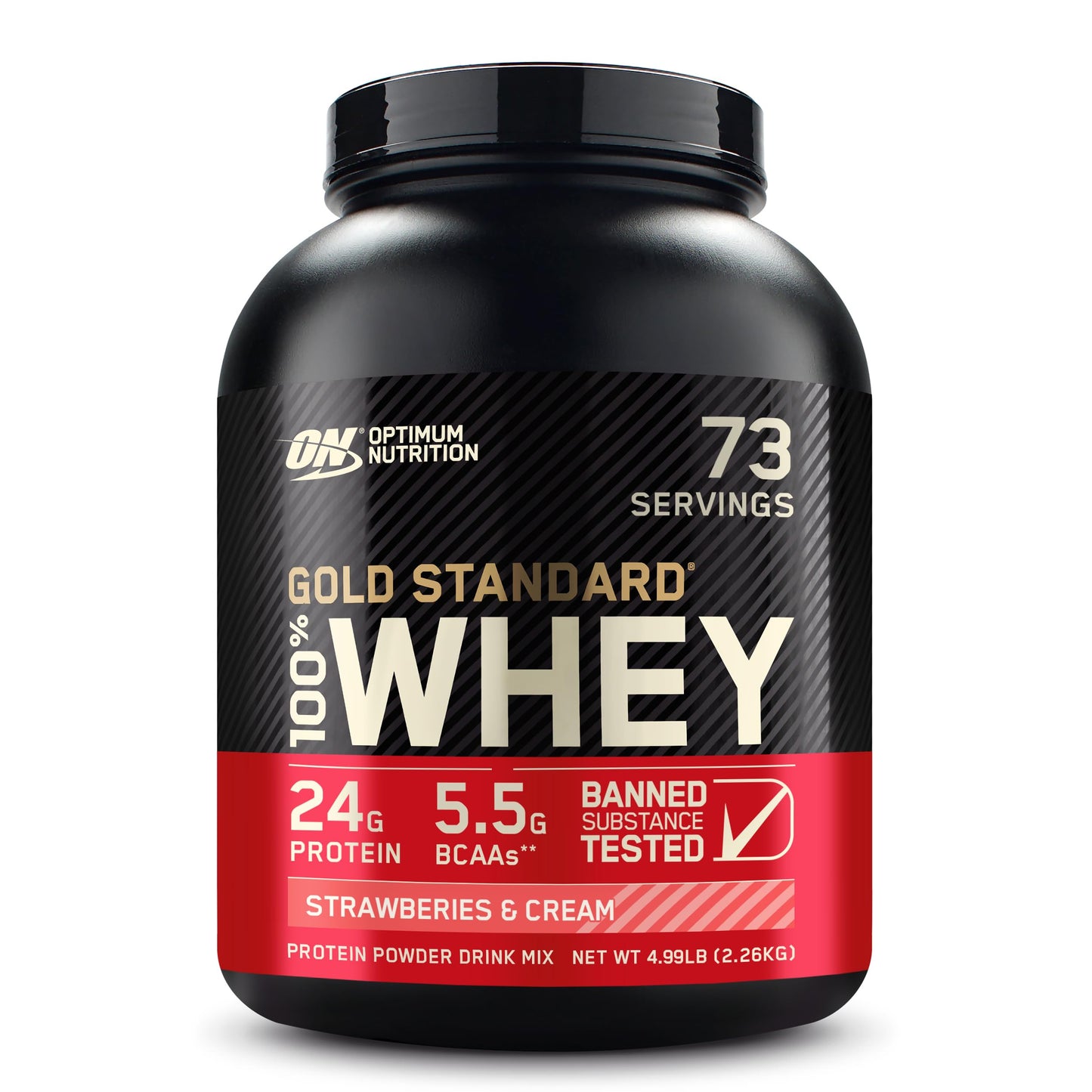 Optimum Nutrition Gold Standard 100% Whey Protein Powder, Extreme Milk Chocolate, 5 Pound (Packaging May Vary)