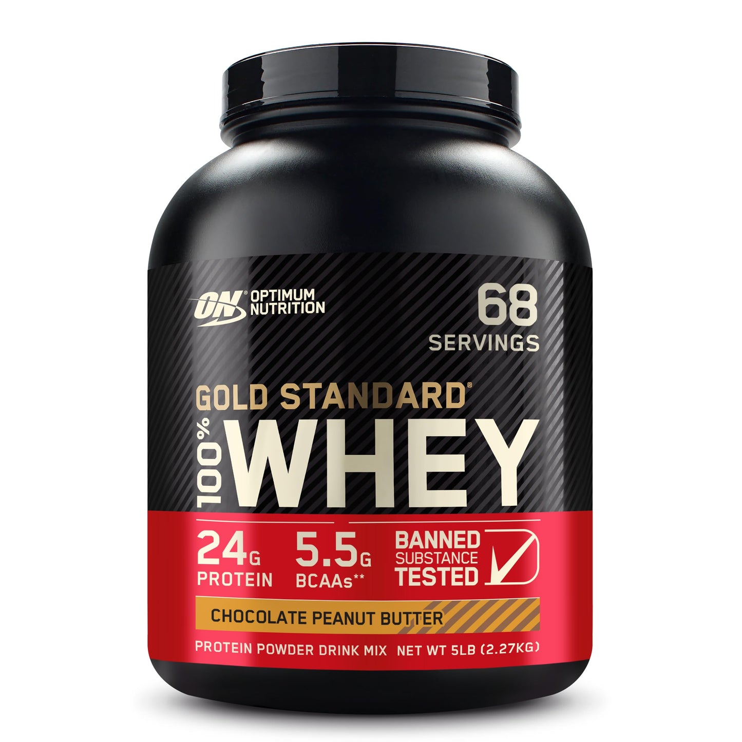 Optimum Nutrition Gold Standard 100% Whey Protein Powder, Extreme Milk Chocolate, 5 Pound (Packaging May Vary)